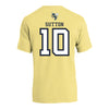 Georgia Tech Adidas Men's Basketball Student Athlete T-Shirt #10 Darrion Sutton - Back View