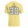 Georgia Tech Adidas Men's Basketball Student Athlete T-Shirt #30 Ibrahim Souare - Back View