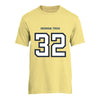 Georgia Tech Adidas Men's Basketball Student Athlete T-Shirt #32 Dyllan Thompson - Front View