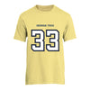 Georgia Tech Adidas Men's Basketball Student Athlete T-Shirt #33 Marcos San Miguel - Front View