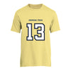 Georgia Tech Adidas Women's Basketball Student Athlete T-Shirt #13 Kayla Blackshear - Front View