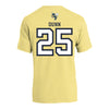 Georgia Tech Adidas Women's Basketball Student Athlete T-Shirt #25 Kara Dunn - Back View