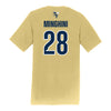 Georgia Tech Adidas Women's Softball Student Athlete T-Shirt #28 Emma Minghini - Back View