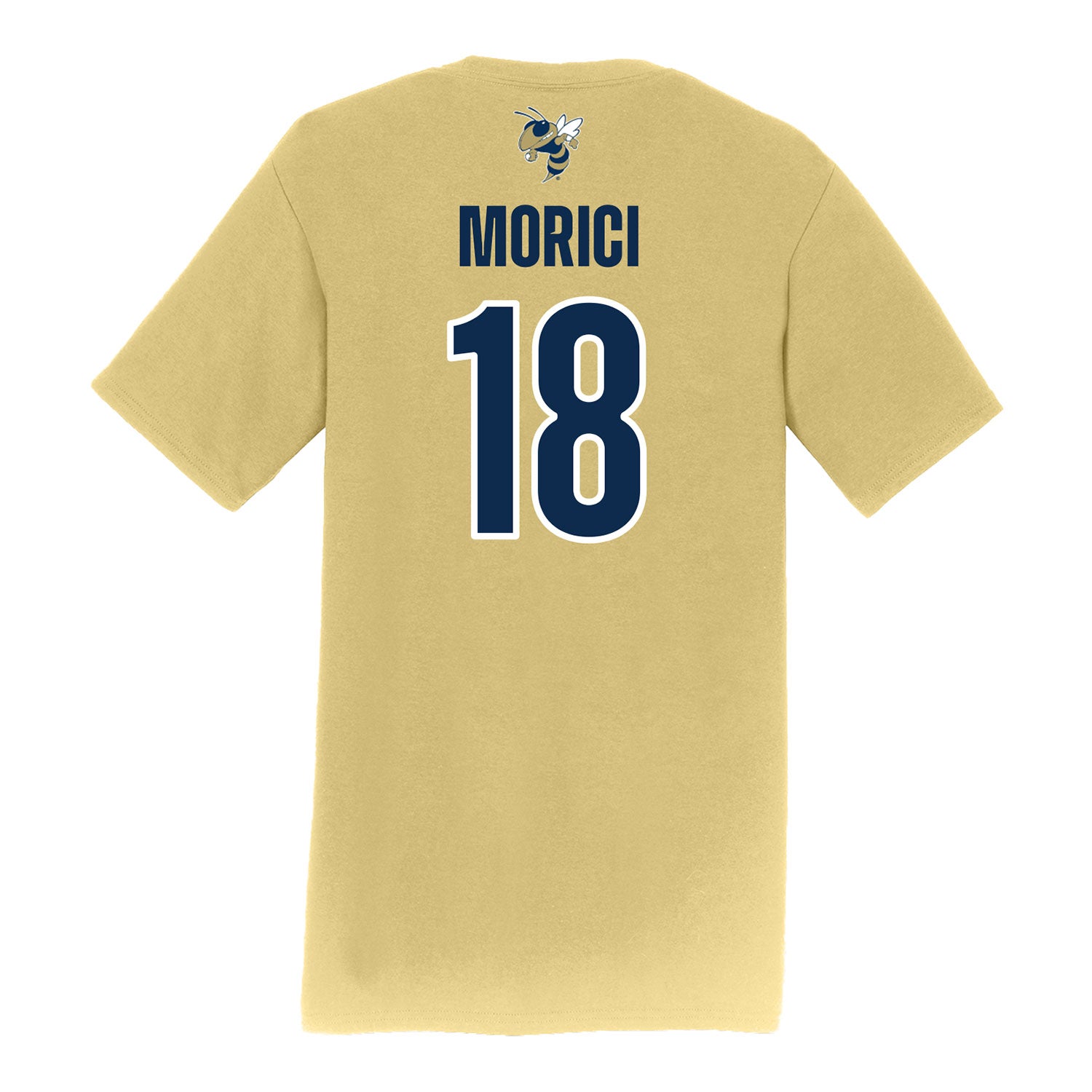 Georgia Tech  Softball Student Athlete T-Shirt #18 Julia Morici - Back View