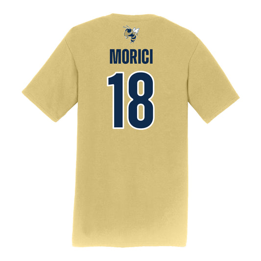 Georgia Tech  Softball Student Athlete T-Shirt #18 Julia Morici - Back View