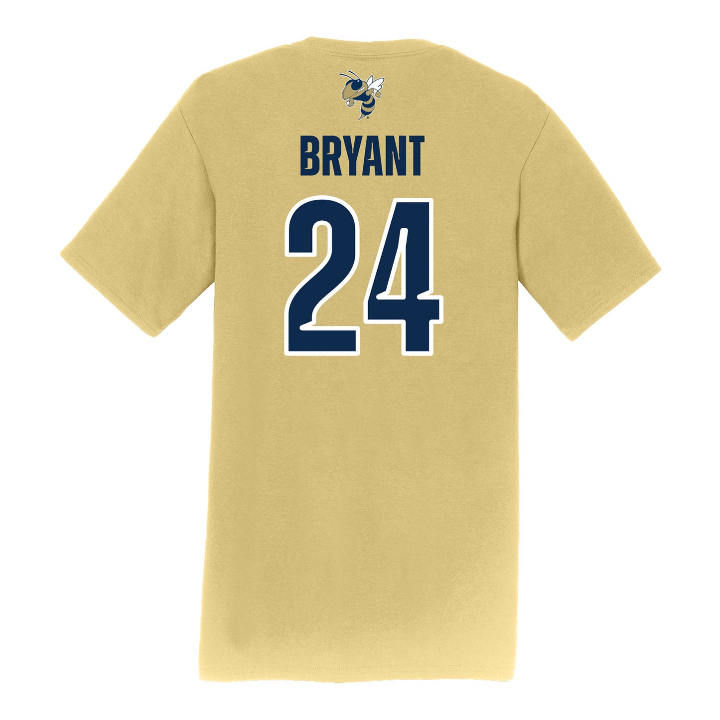 Georgia Tech Softball Student Athlete T-Shirt #24 Victoria Bryant - Back View