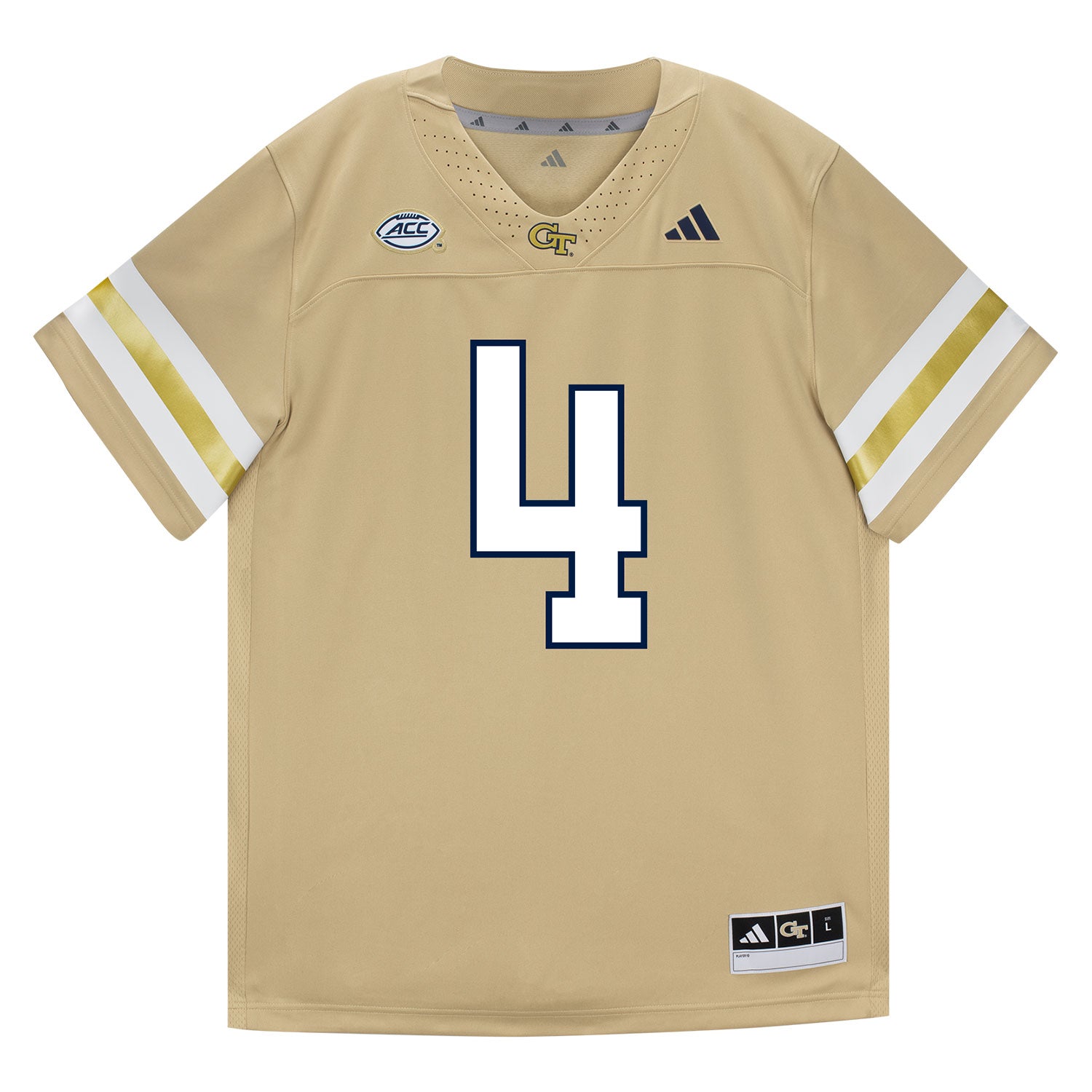 Clothing Gold Color Rush Brees Jersey Georgia Tech Adidas Football
