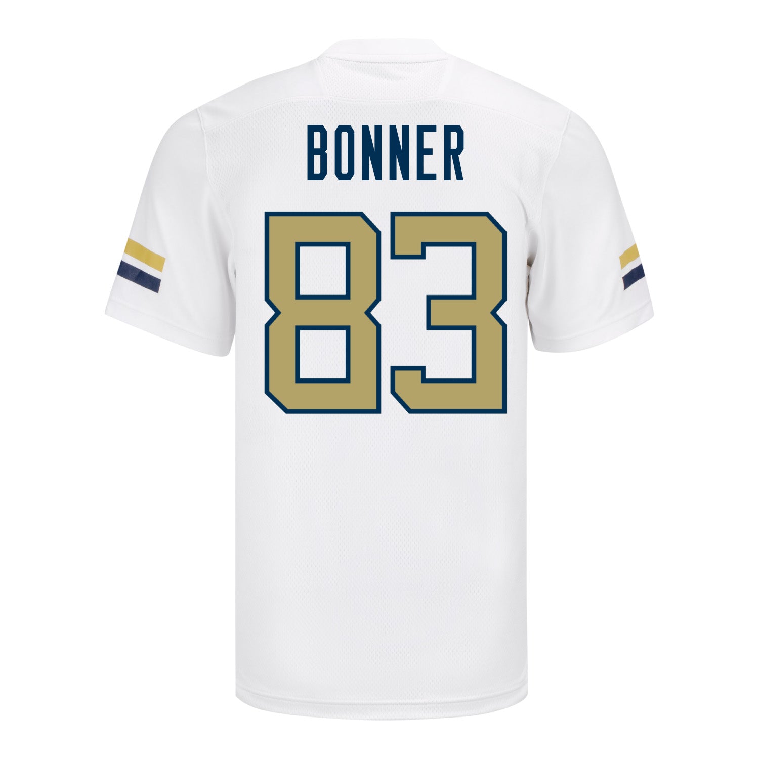 Georgia Tech Adidas Football Student Athlete #83 Stone Bonner Navy Foo