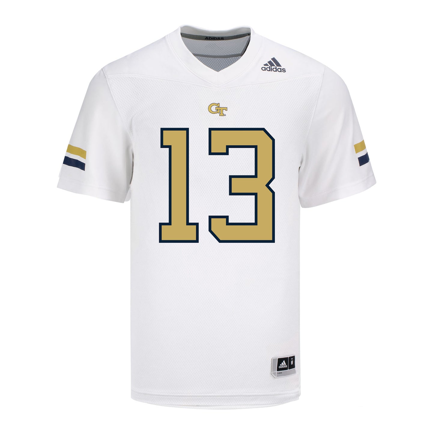 Georgia Tech Yellow Jackets #13 Savion Riley Student Athlete Football Jersey - Front View