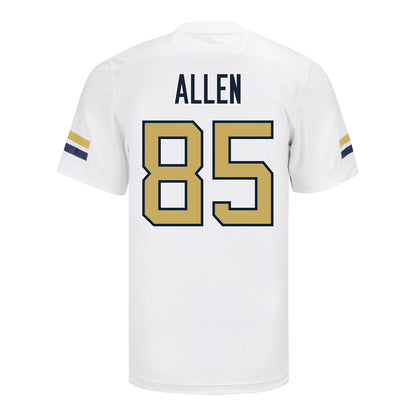 Georgia Tech Yellow Jackets #85 Jordan Allen Student Athlete Football Jersey - Back View