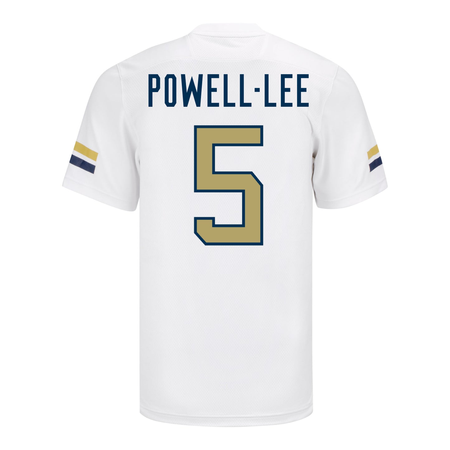 Georgia Tech Adidas Football Student Athlete #29 Clayton Powell-Lee Football Jersey - Back View