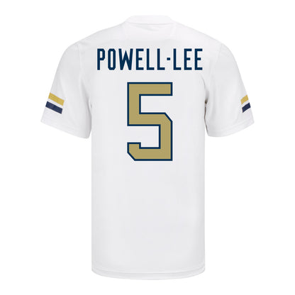 Georgia Tech Adidas Football Student Athlete #29 Clayton Powell-Lee Football Jersey - Back View