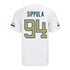 Georgia Tech Adidas Football Student Athlete #94 Chase Sippola Football Jersey - Back View