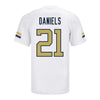 Georgia Tech Adidas Football Student Athlete #21 Omar Daniels White Football Jersey