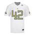 Georgia Tech Adidas Football Student Athlete #42 Luke Laughter White Football Jersey - Front View