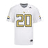 Georgia Tech Adidas Football Student Athlete #20 Christian Pritchett White Football Jersey - Front View