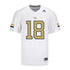 Georgia Tech Adidas Football Student Athlete #18 Troy Stevenson IV White Football Jersey - Front View