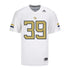 Georgia Tech Adidas Football Student Athlete #39 James Whatley White Football Jersey - Front View