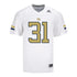 Georgia Tech Adidas Football Student Athlete #31 Jonorian Foots White Football Jersey - Front View