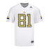 Georgia Tech Adidas Football Student Athlete #81 Trey Horne White Football Jersey - Front View