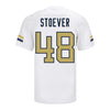 Georgia Tech Adidas Football Student Athlete #48 Joseph Stoever White Football Jersey