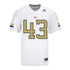 Georgia Tech Adidas Football Student Athlete #43 David Shanahan White Football Jersey - Front View