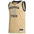 Georgia Tech Adidas Men's Basketball Student Athlete Sand Jersey #0 Lance Terry - Front View