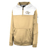 Youth Georgia Tech Yellow Jackets Max 1/4 Zip Hooded Gold Jacket