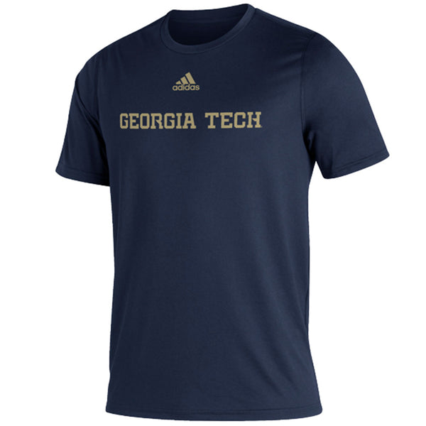 Georgia Tech Yellow Jackets Adidas Creator GT Navy T-Shirt - Front View