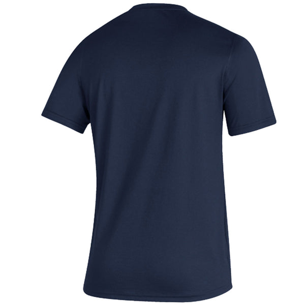 Georgia Tech Yellow Jackets Adidas Creator Buzz Navy T-Shirt - Back View