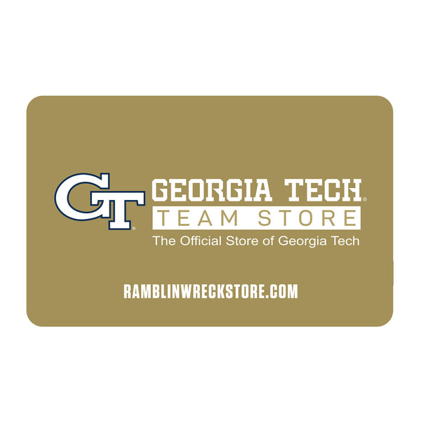 Georgia Tech Online Gift Card - Front View