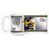 Georgia Tech Yellow Jackets 15 Oz. Hero Mug in White - Front and Back View