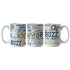 Georgia Tech Yellow Jackets 15 Oz. Spirit Mug in White - Front, Back, and Side Views
