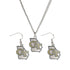 Georgia Tech Yellow Jackets Set-State Earrings/Necklace
