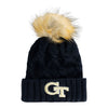 Ladies Georgia Tech Yellow Jackets Luxe Knit Hat