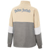 Ladies Georgia Tech Yellow Jackets Magazine Oversize Sweatshirt in Grey and Gold - Back View