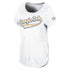 Ladies Georgia Tech Down To River T-Shirt in White - Front View