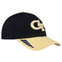 Georgia Tech Yellow Jackets Trush Adjustable Hat in Black - Right View