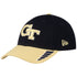 Georgia Tech Yellow Jackets Trush Adjustable Hat in Black - Left View