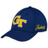 Georgia Tech Yellow Jackets Phenom Flex Fit Hat in Blue - Left View