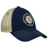 Georgia Tech Yellow Jackets Veritas Mesh Unstructured Adjustable Hat in Navy - Right View