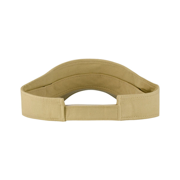 Georgia Tech Yellow Jackets Drill Visor in Gold - Back View