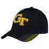 Georgia Tech Yellow Jackets Trace Flex Hat in Black - Front/Side View