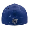Georgia Tech Yellow Jackets OHT Camouflage Navy Flex Hat - Back View