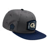Georgia Tech Yellow Jackets Flag Patch OHT Grey Adjustable Hat - Front Right View