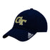 Georgia Tech Yellow Jackets Adidas Primary Logo Navy Adjustable Hat - Left View
