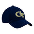 Georgia Tech Yellow Jackets Adidas Laser Perforated Navy Adjustable Hat - Right View