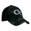 Georgia Tech Yellow Jackets Adidas Primary Logo Camouflage Flex Hat - Right View