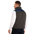 Georgia Tech Yellow Jackets Power Hitter Reversible Vest in Grey - Back View