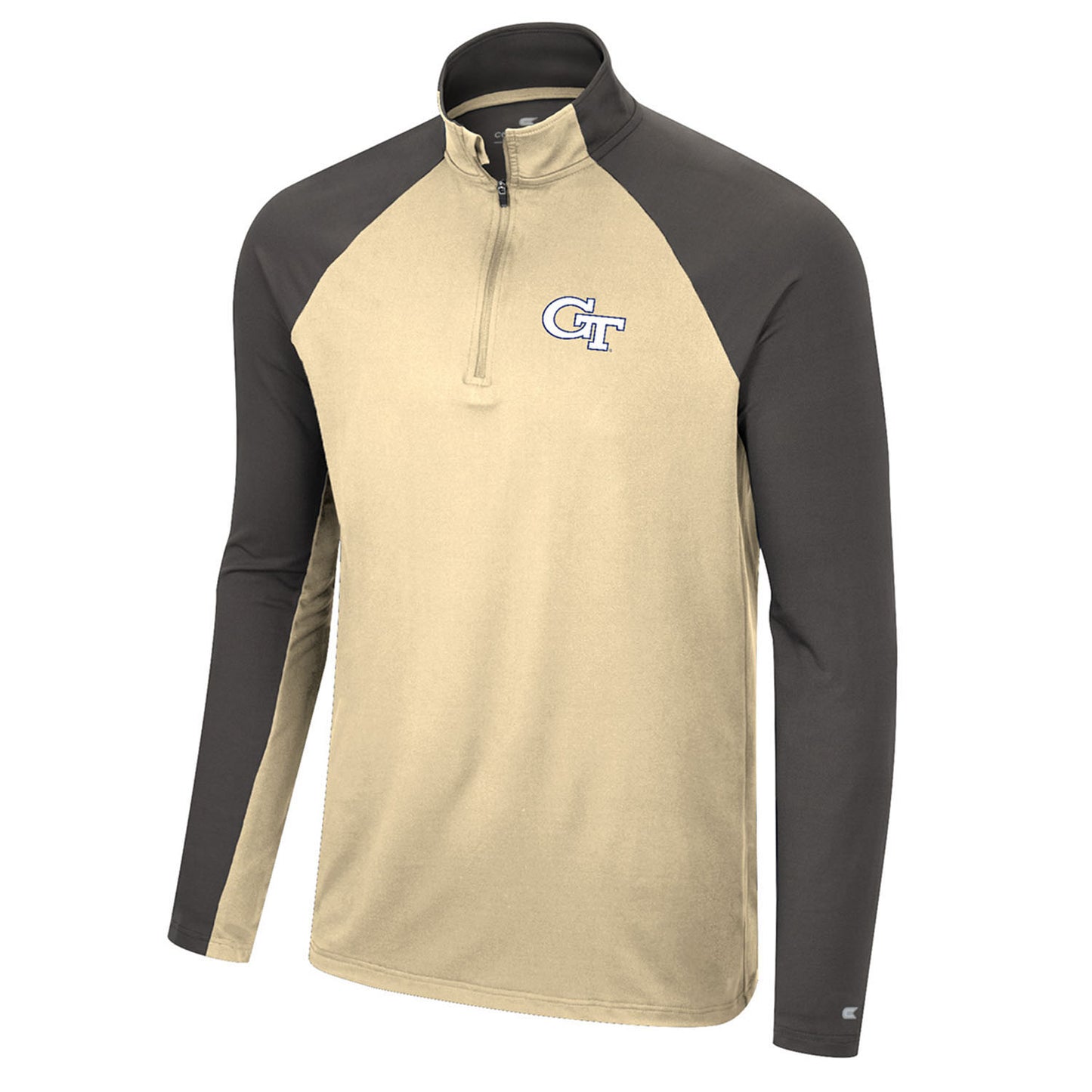 Georgia Tech Yellow Jackets Two Yutes Windshirt 1/4 Zip - Front View